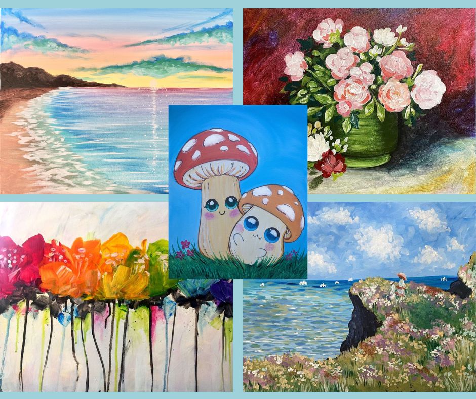 Paintings Perfect for a Girls’ Night Out