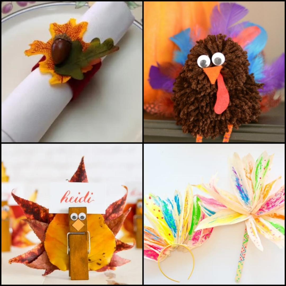 Thanksgiving Crafts Your Kids Will LOVE! 