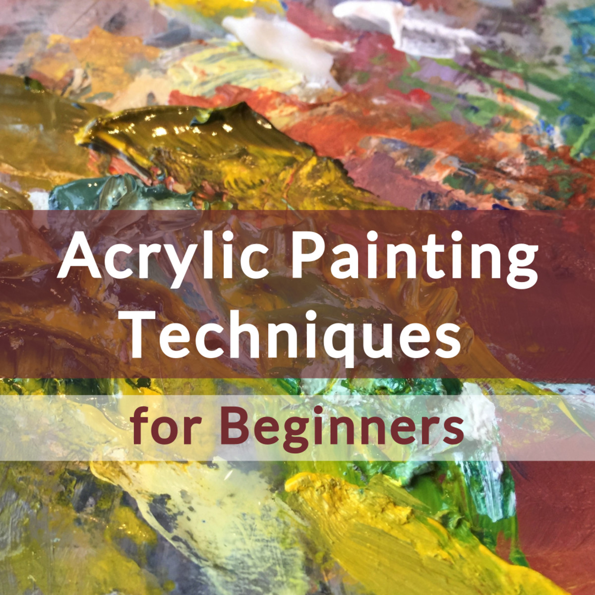 Acrylic on sale painting tips