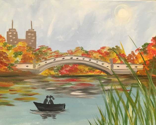 Paint with Pinot' Palette at Mill River Park!