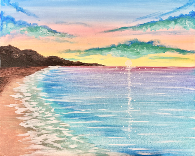 Shimmering Ocean Sunrise