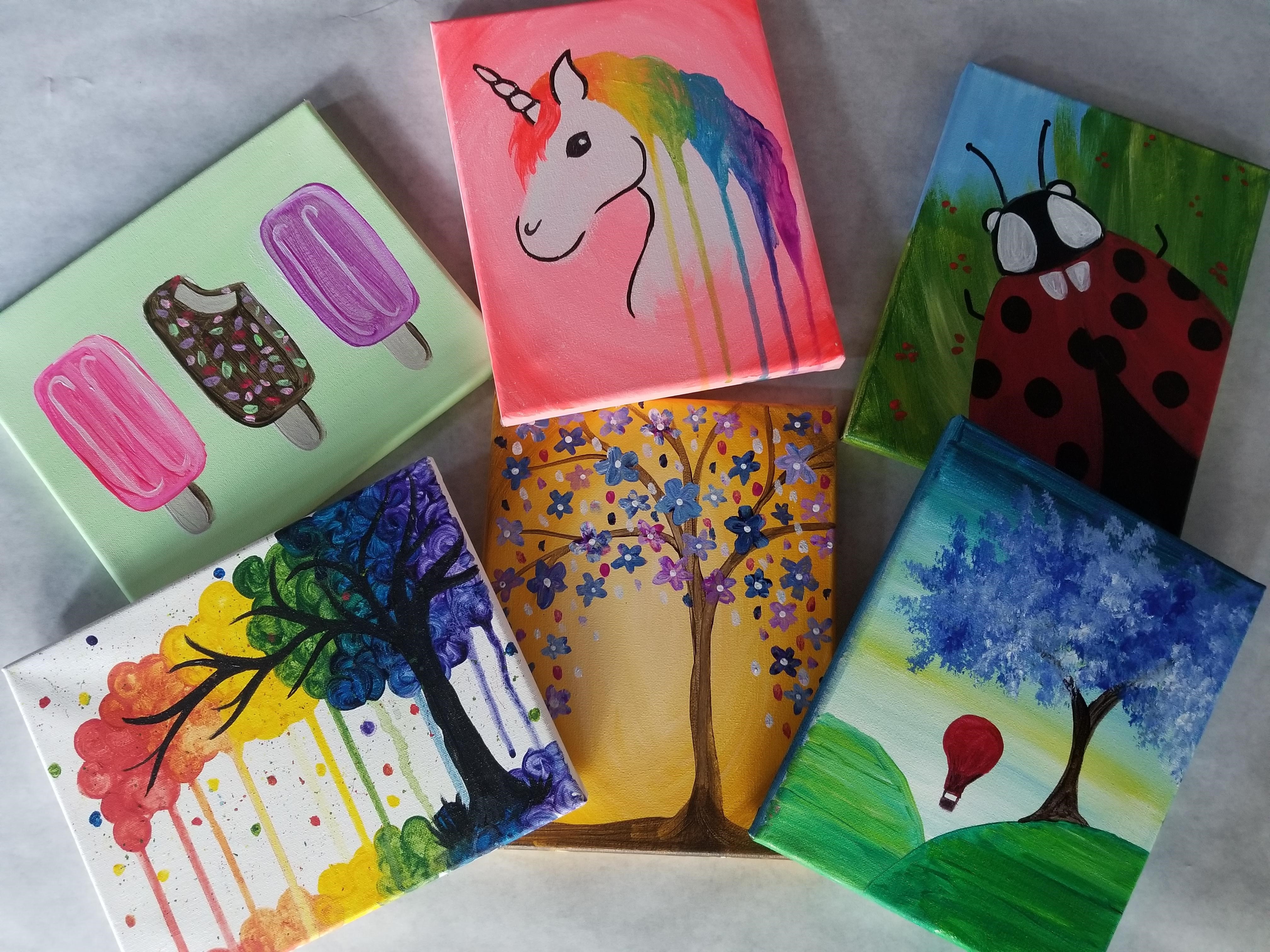 Creative Summertime Arts & Crafts For The Kids! - Pinot's Palette