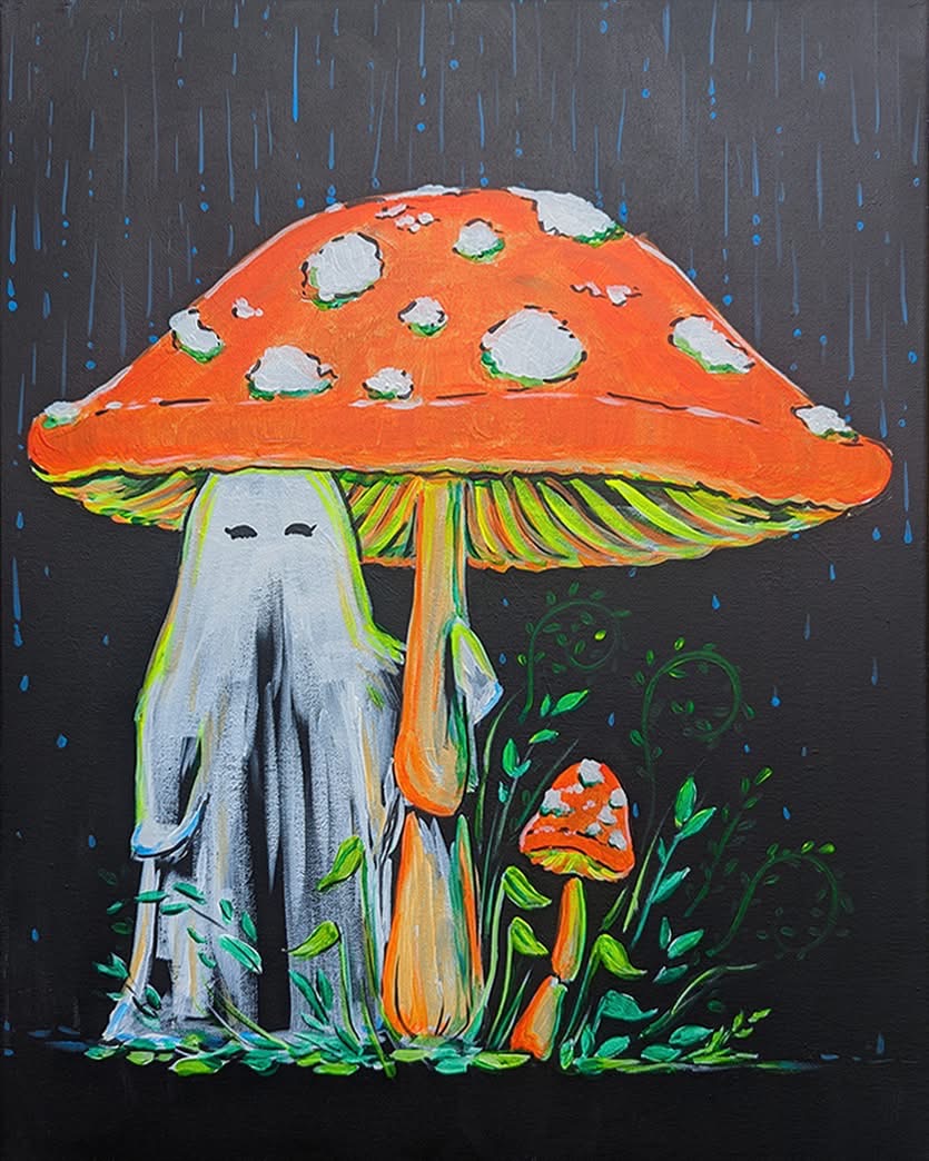 Ghost in the Rain - Black Light