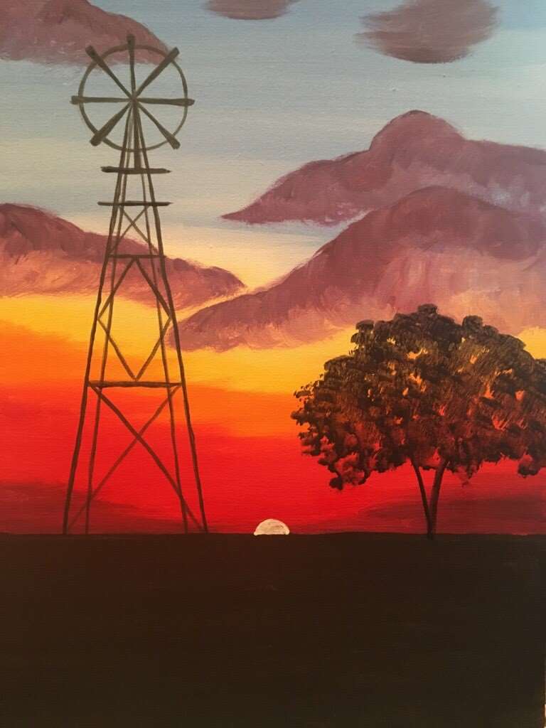 Hometown Sunset