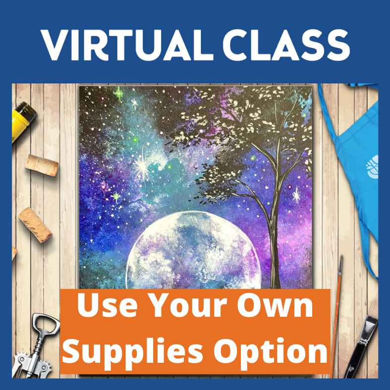 LIVE INTERACTIVE CLASS - NO SUPPLIES INCLUDED
