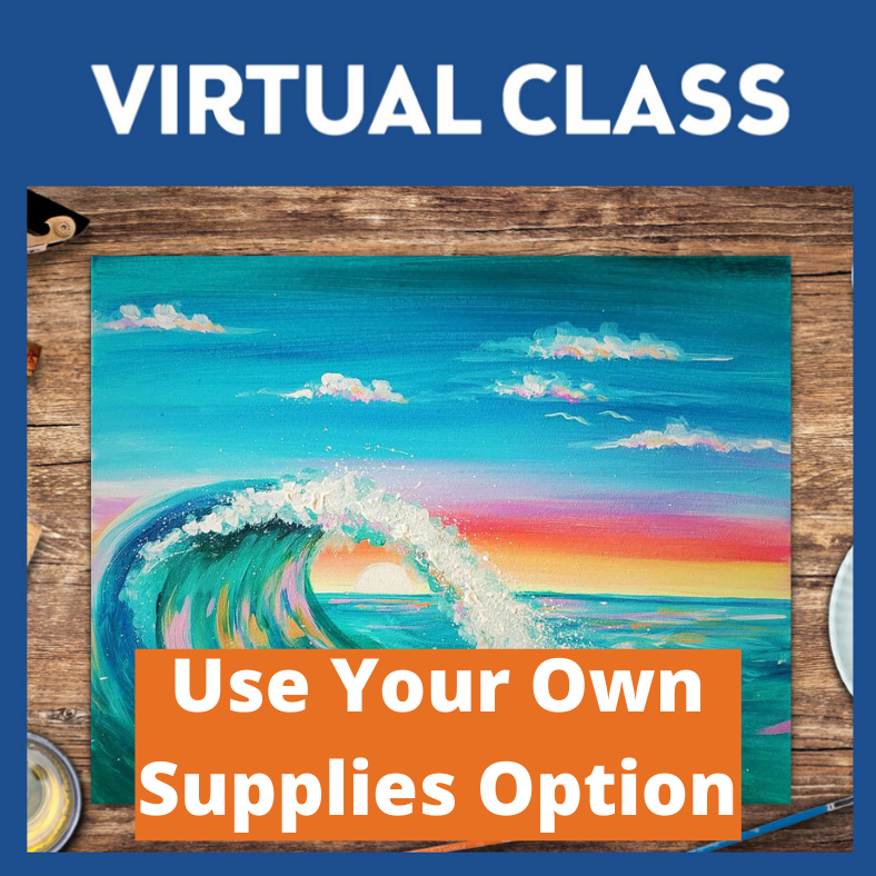 LIVE INTERACTIVE CLASS - SUPPLIES NOT INCLUDED