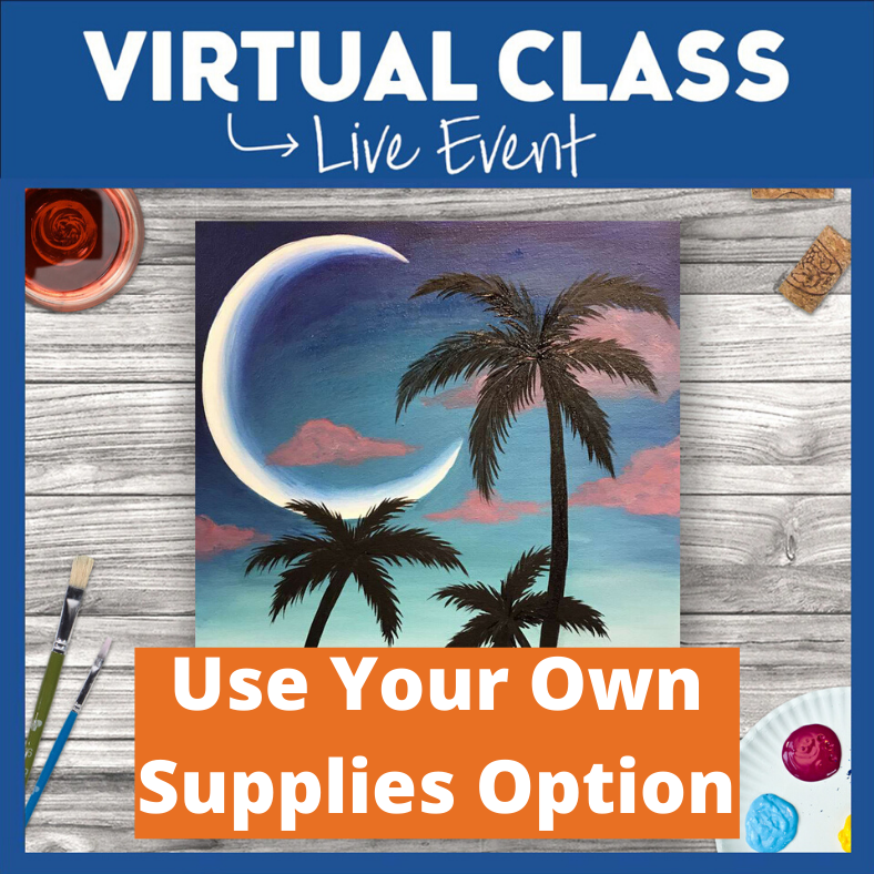 LIVE INTERACTIVE CLASS - SUPPLIES NOT INCLUDED