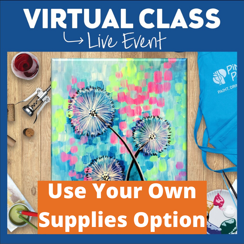 LIVE INTERACTIVE CLASS - SUPPLIES NOT INCLUDED