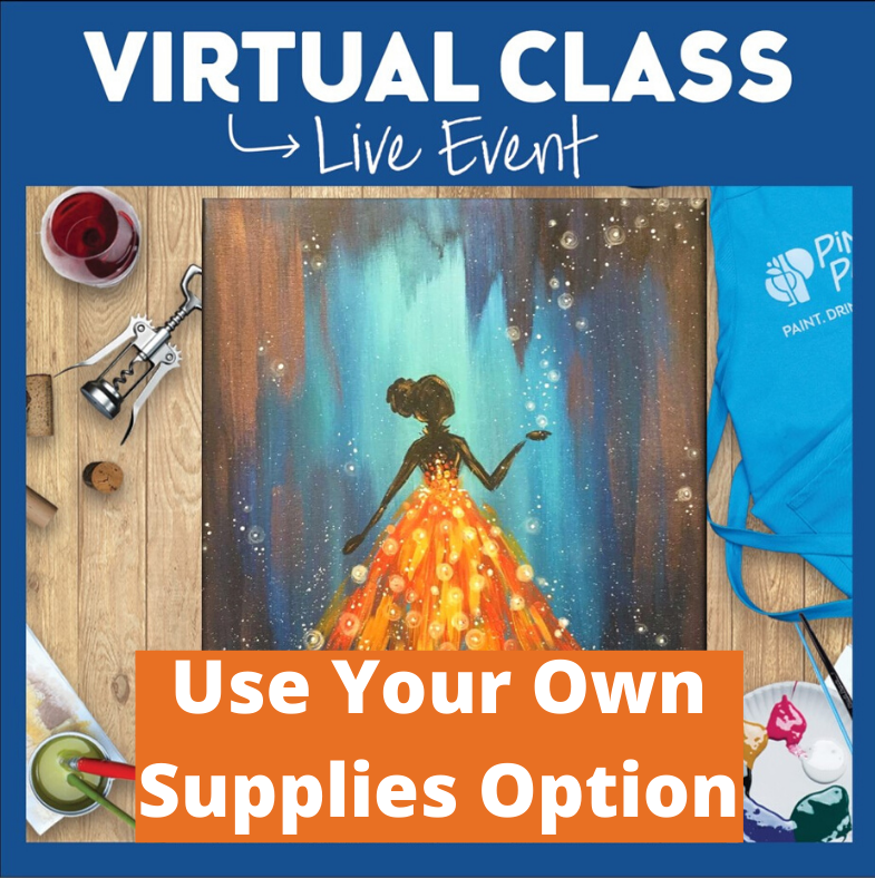 LIVE INTERACTIVE CLASS - SUPPLIES NOT INCLUDED