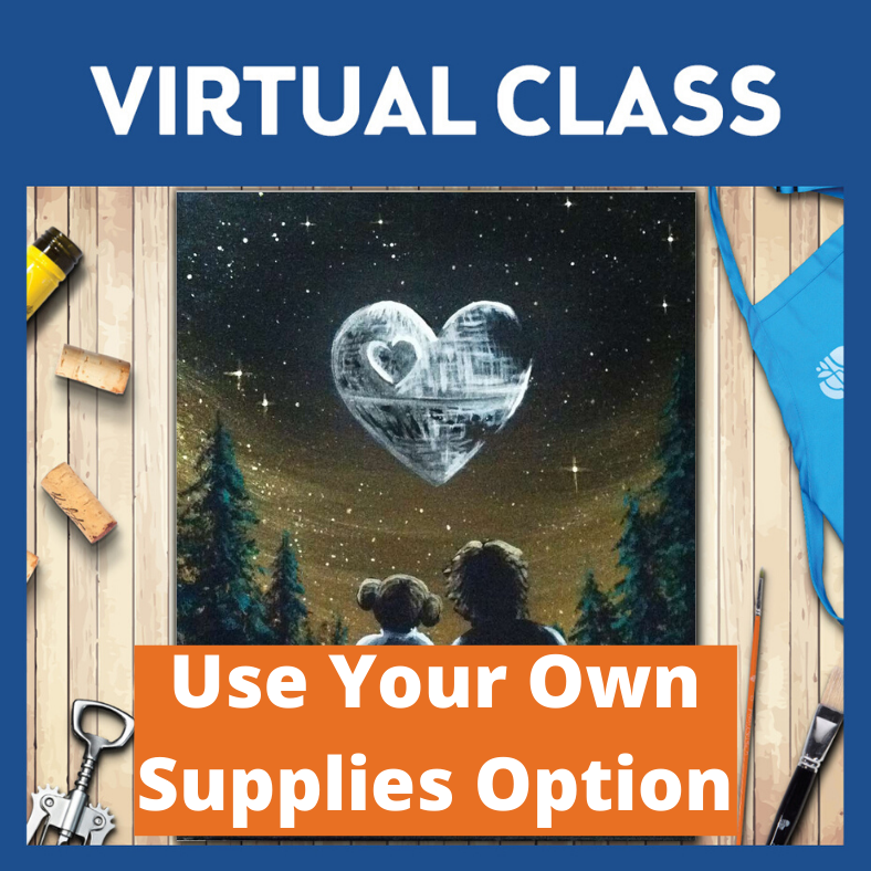 LIVE INTERACTIVE CLASS - NO SUPPLIES INCLUDED