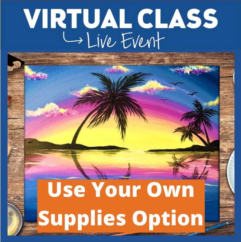 LIVE INTERACTIVE CLASS - NO SUPPLIES INCLUDED