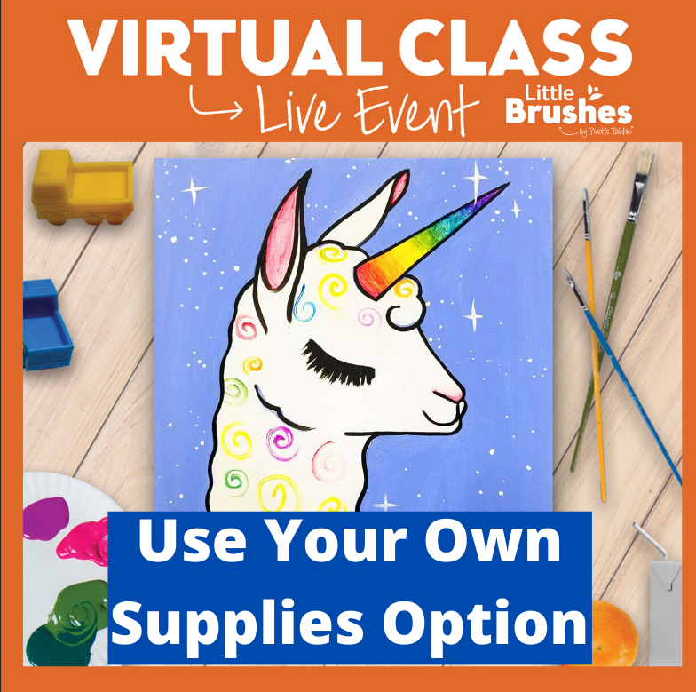 LIVE INTERACTIVE CLASS - NO SUPPLIES INCLUDED