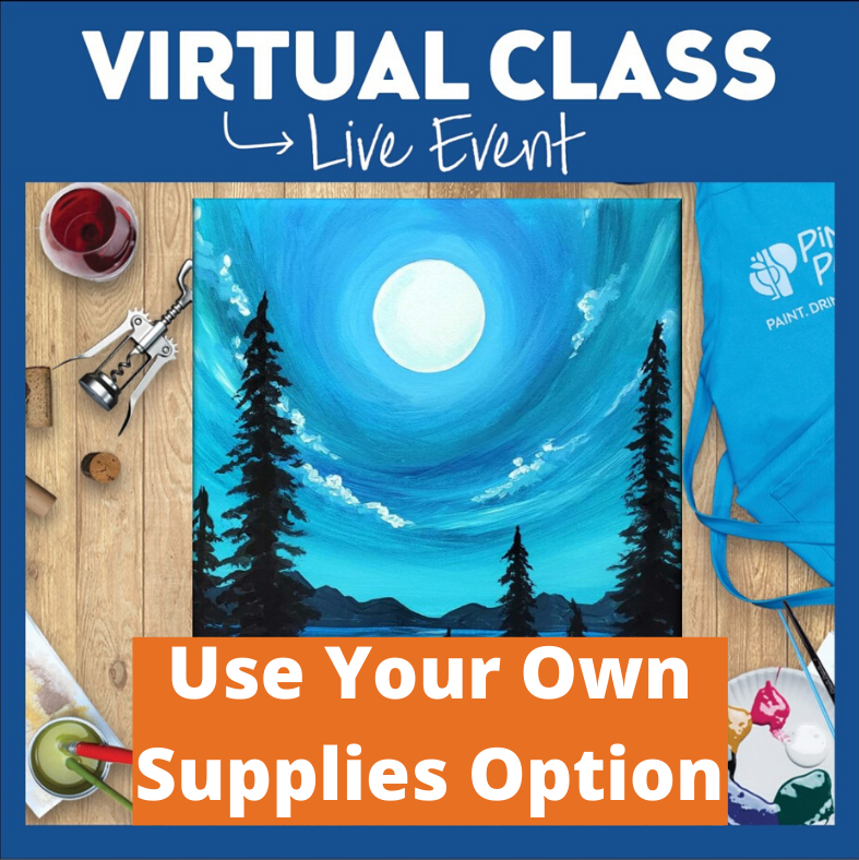 LIVE INTERACTIVE CLASS - SUPPLIES NOT INCLUDED