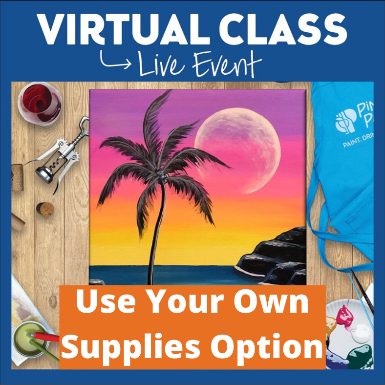 LIVE INTERACTIVE CLASS - SUPPLIES NOT INCLUDED