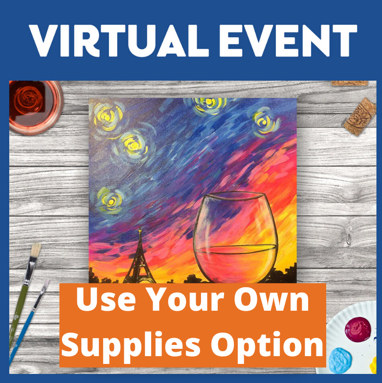 LIVE INTERACTIVE CLASS - SUPPLIES NOT INCLUDED