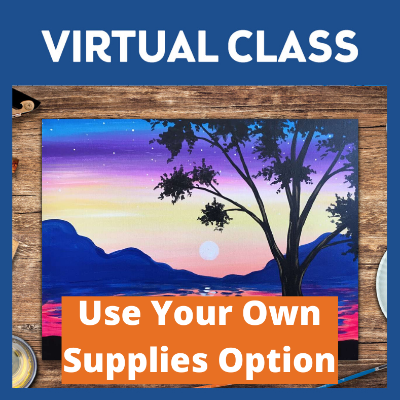 LIVE INTERACTIVE CLASS - NO SUPPLIES INCLUDED