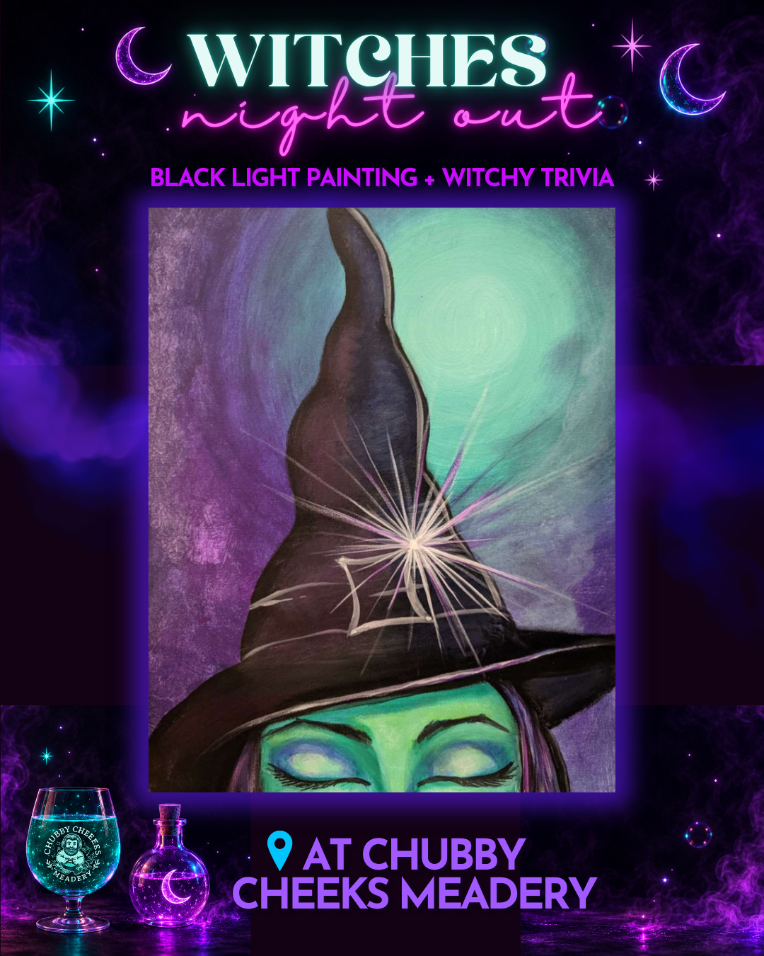 Witches' Night Out at Chubby Cheeks Meadery