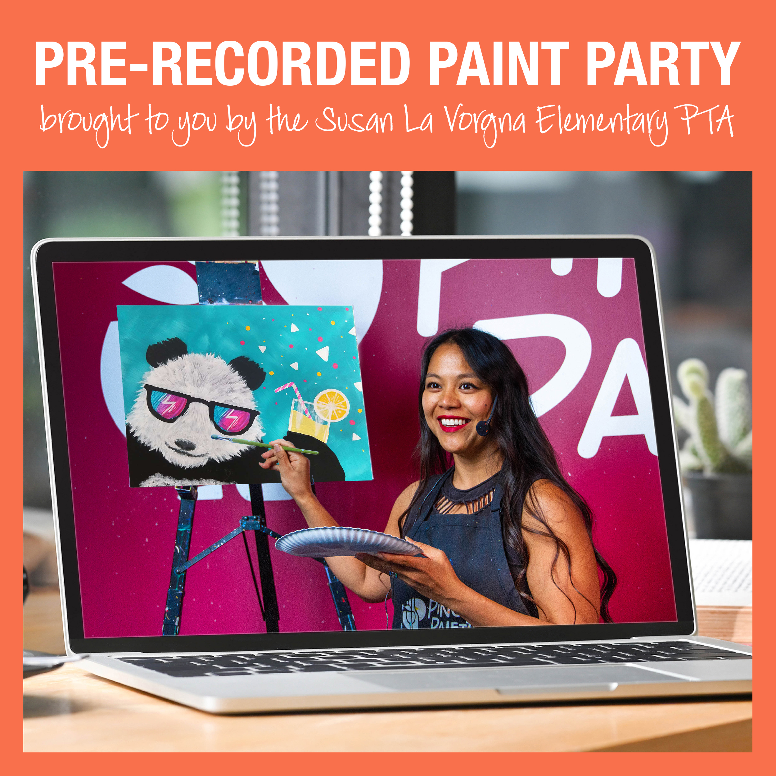 Pre-recorded Paint Party Video