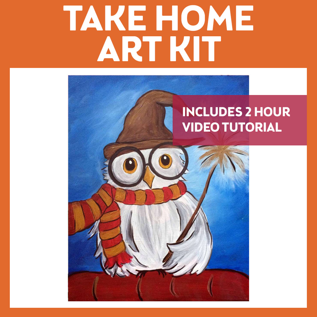 PinotsToGo PAINT KIT! 16"x20"