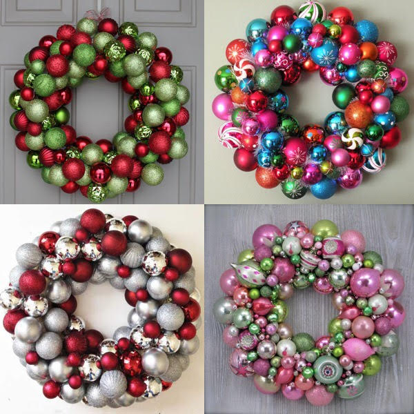 Make A Stunning Ornament Wreath