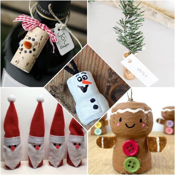 Holiday-Themed Crafts, Made With Corks! 