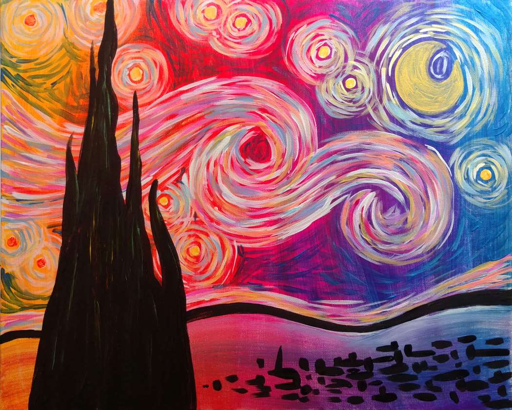 Take Your Art to a New Dimension with Black Light Painting at Your Local  Studio! - Pinot's Palette