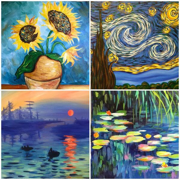 Paint Night at Home Package - Art in Mind