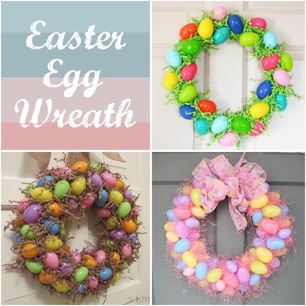 DIY Easter egg Wreath!