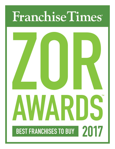 Pinot's Palette wins a Zor award in 'Franchise Times'!!!