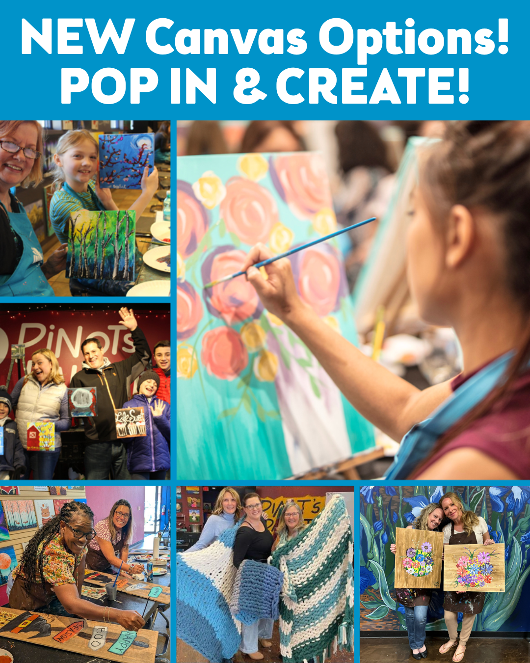 Paint and Sip in Tyler - Tyler Pinot's Palette