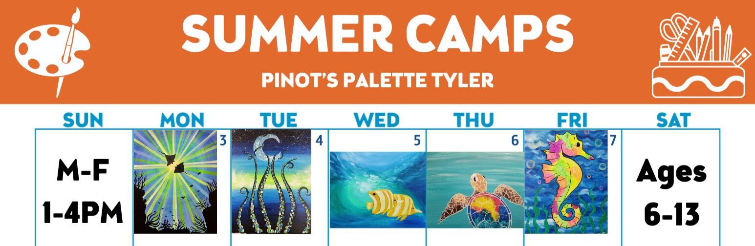 Little Brushes Summer Art Camps - Pinot's Palette