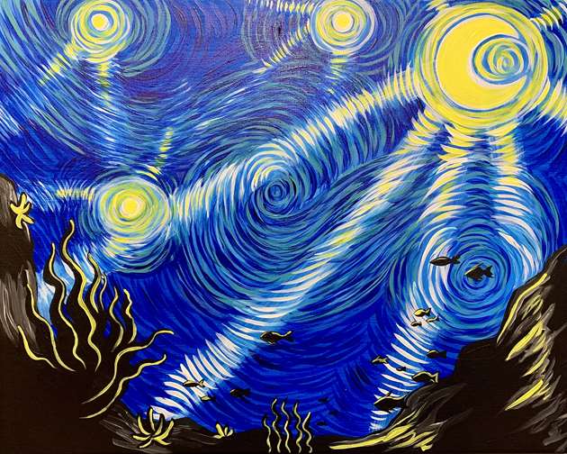 Van Gogh from Below