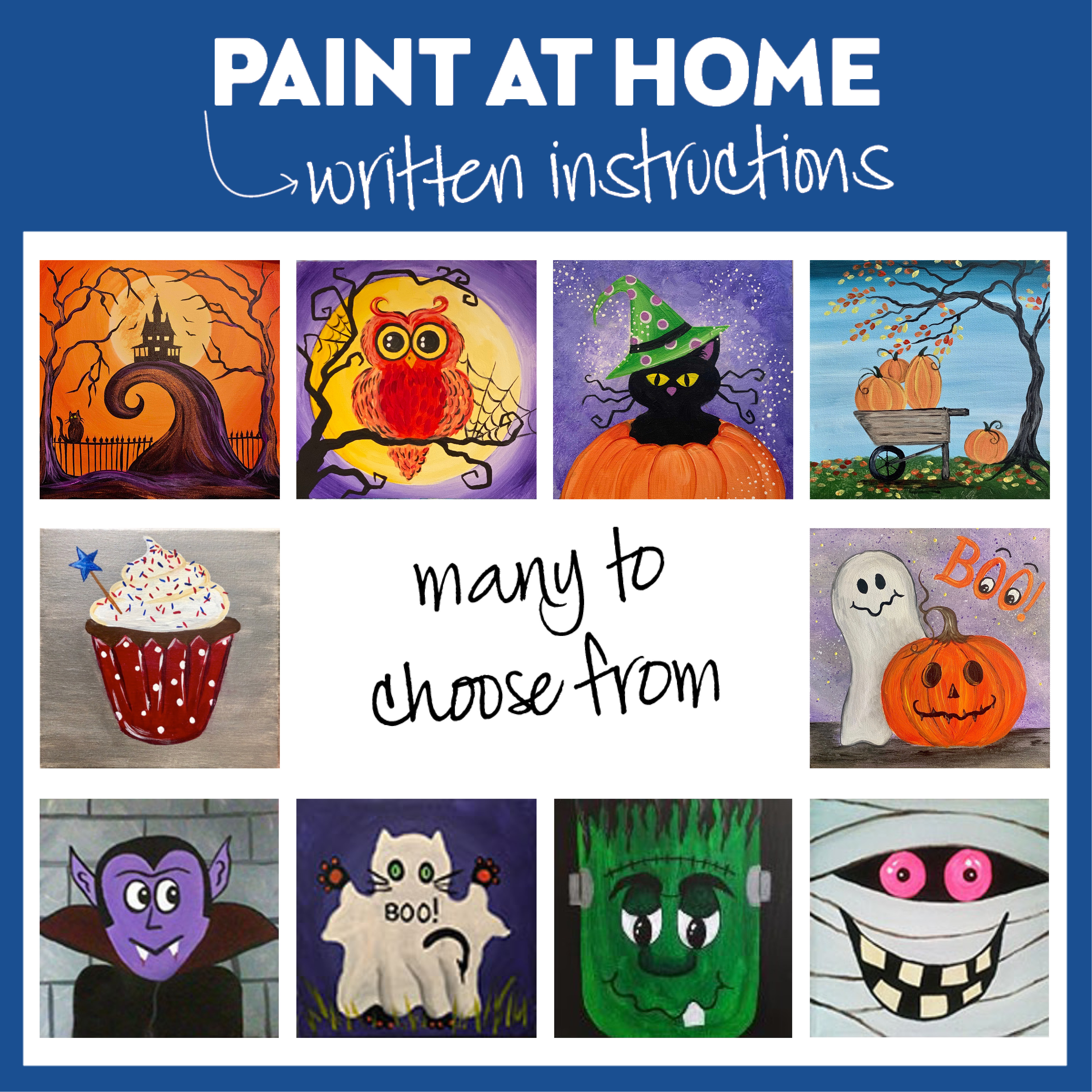 SELF GUIDED ART KITS *DOORSIDE PICK UP!