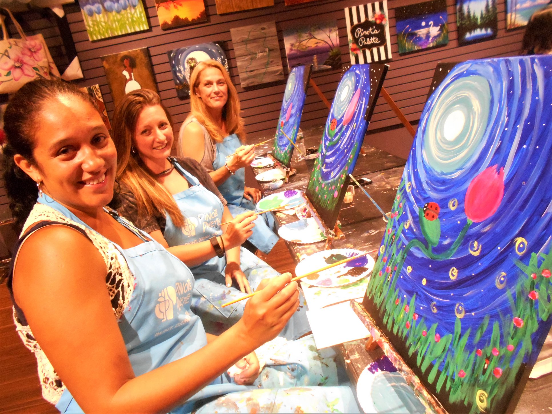 Fun Painting Parties: What Should You Expect from Your First Art Class?