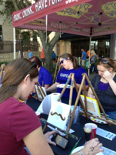 Wine, Cheese & Painting at Whole Foods Market Galleria!