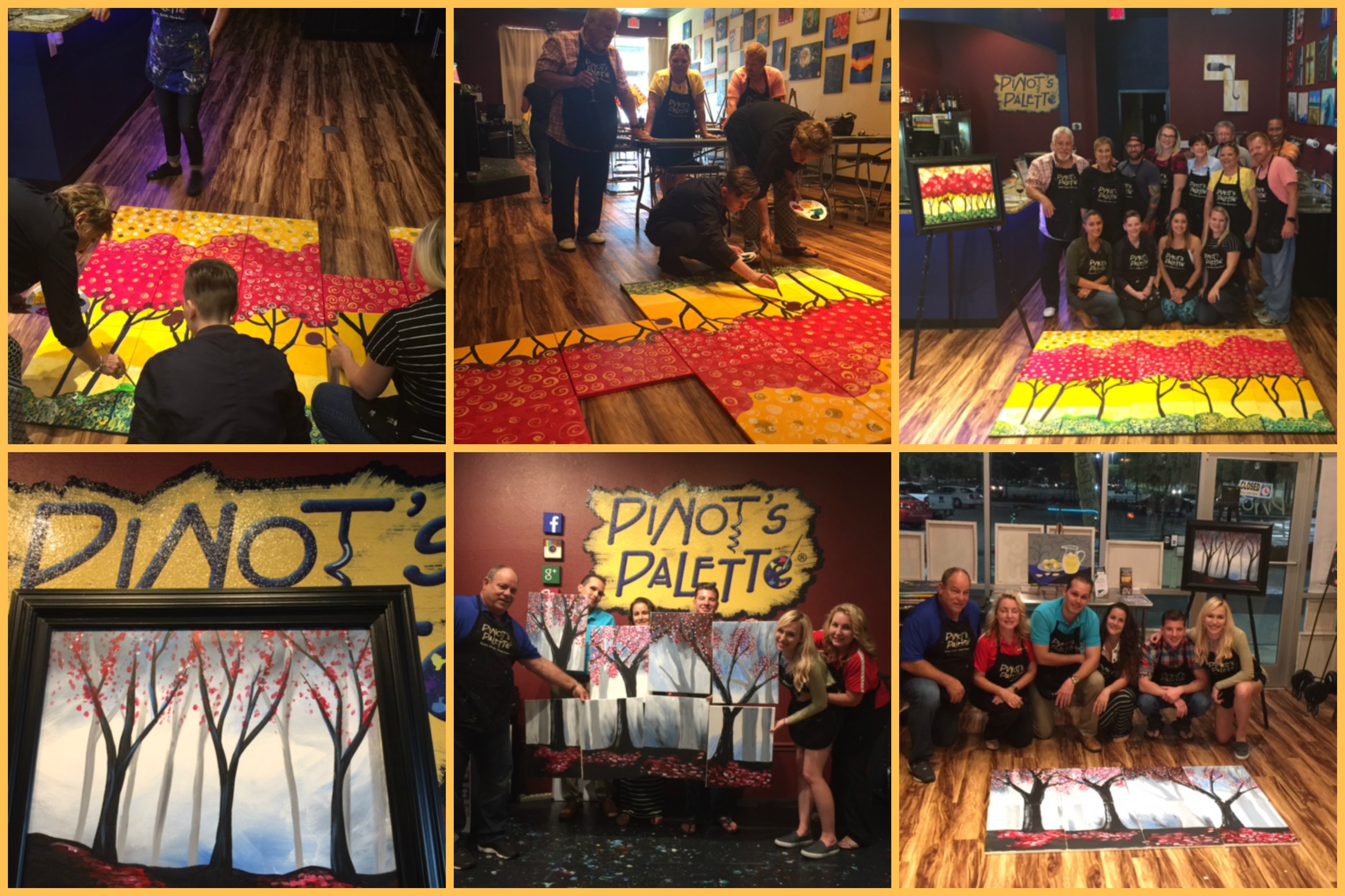 Fun Corporate Team Building Ideas - Pinot's Palette