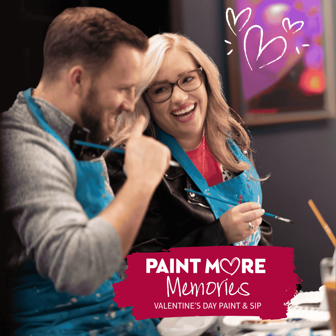 Valentine's Fun at Pinot's Palette