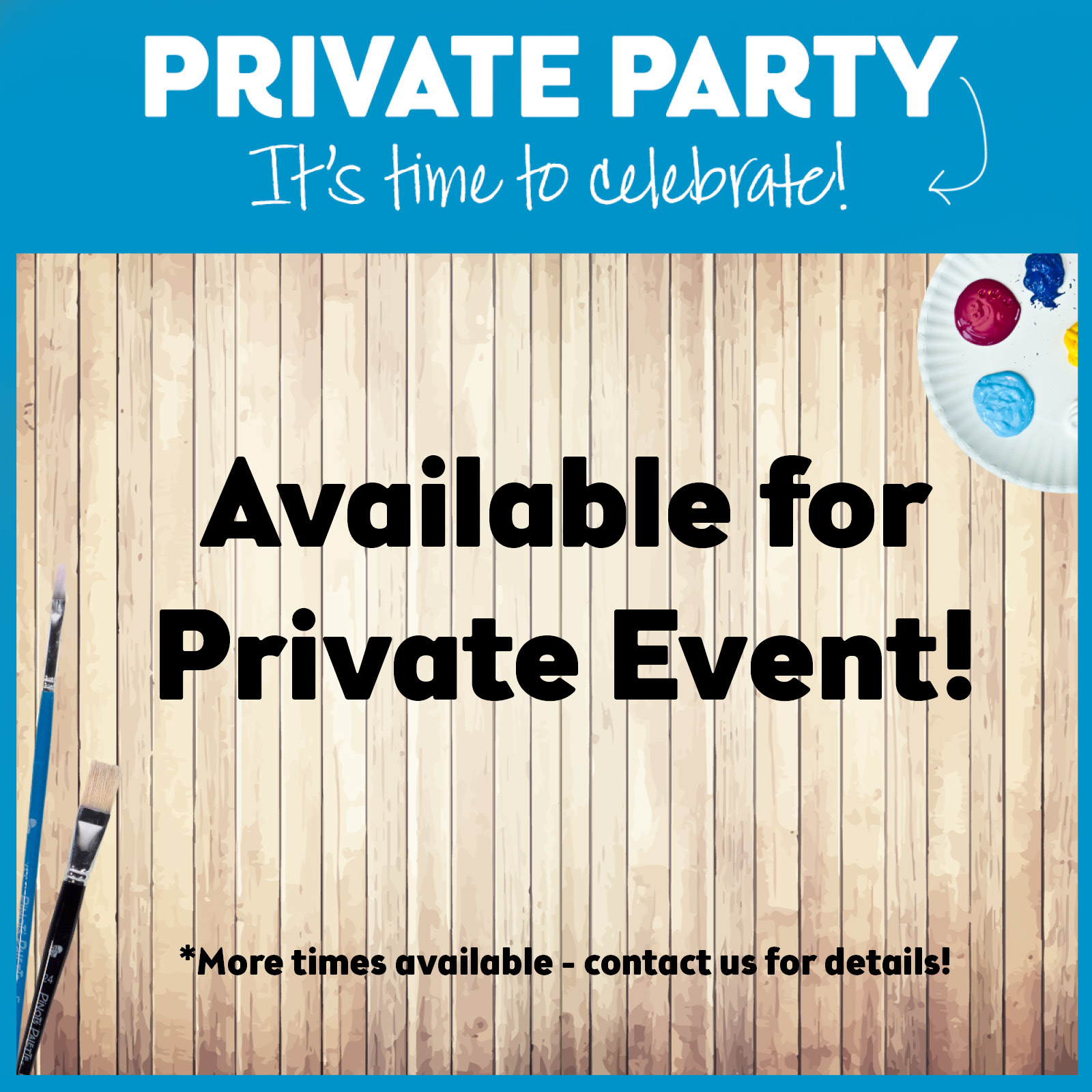 Private Paint Party Adults - In home/ Venue of your choice - Deposit
