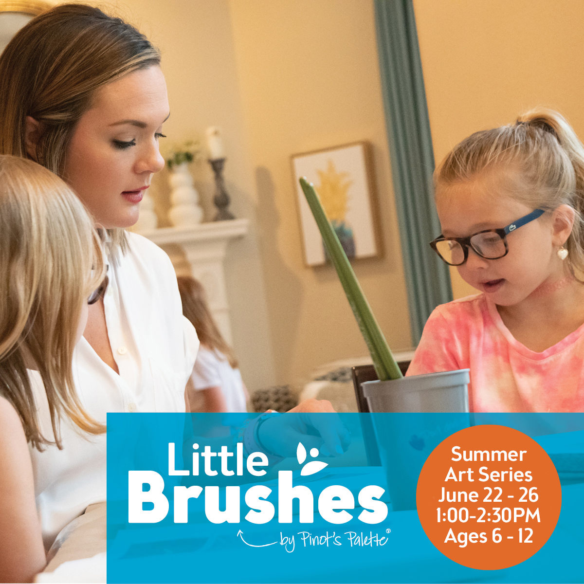 Virtual: Kids' Summer Art Series | Mon-Fri 1:00-2:30PM | Age 6-12