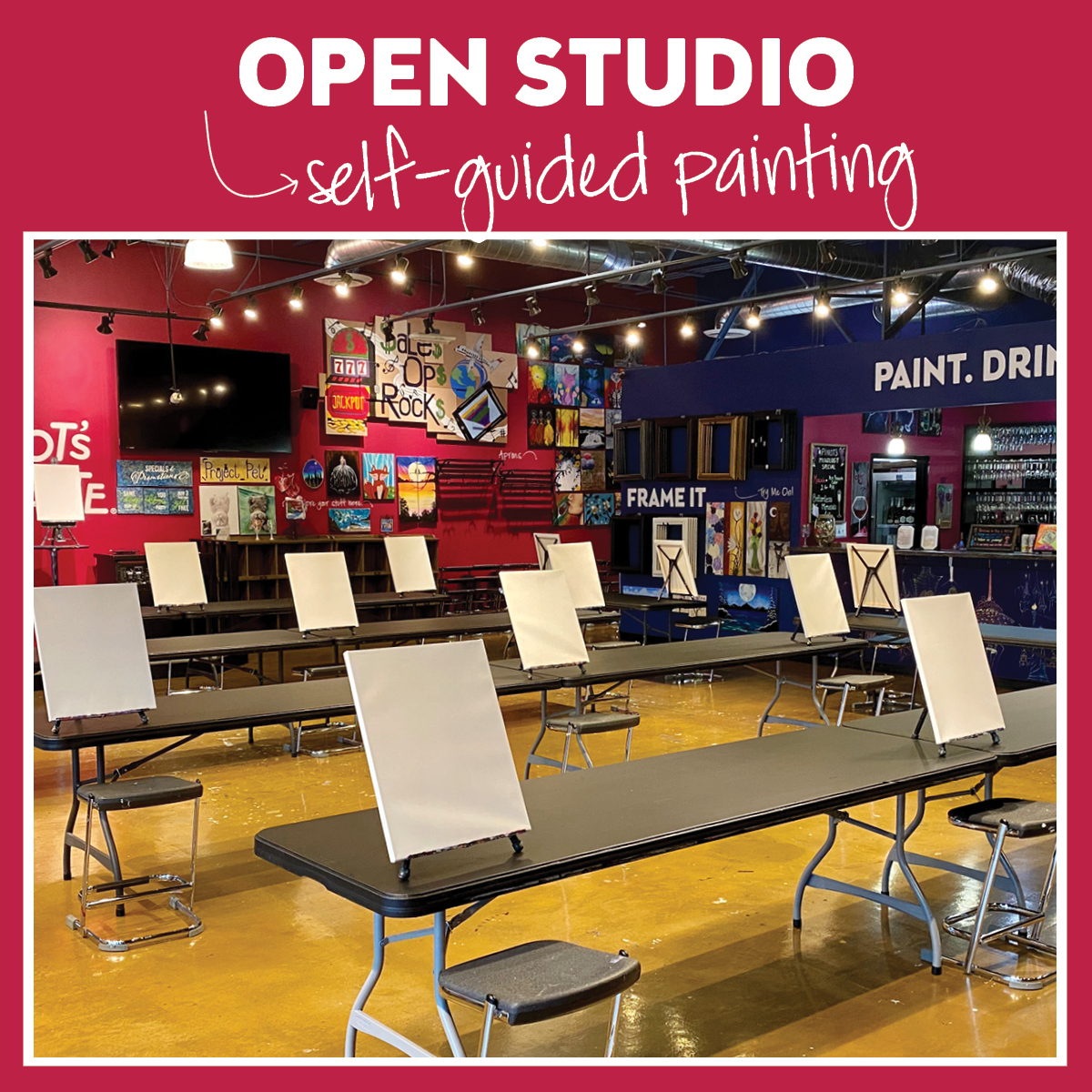 Open Studio at Pinot's Palette