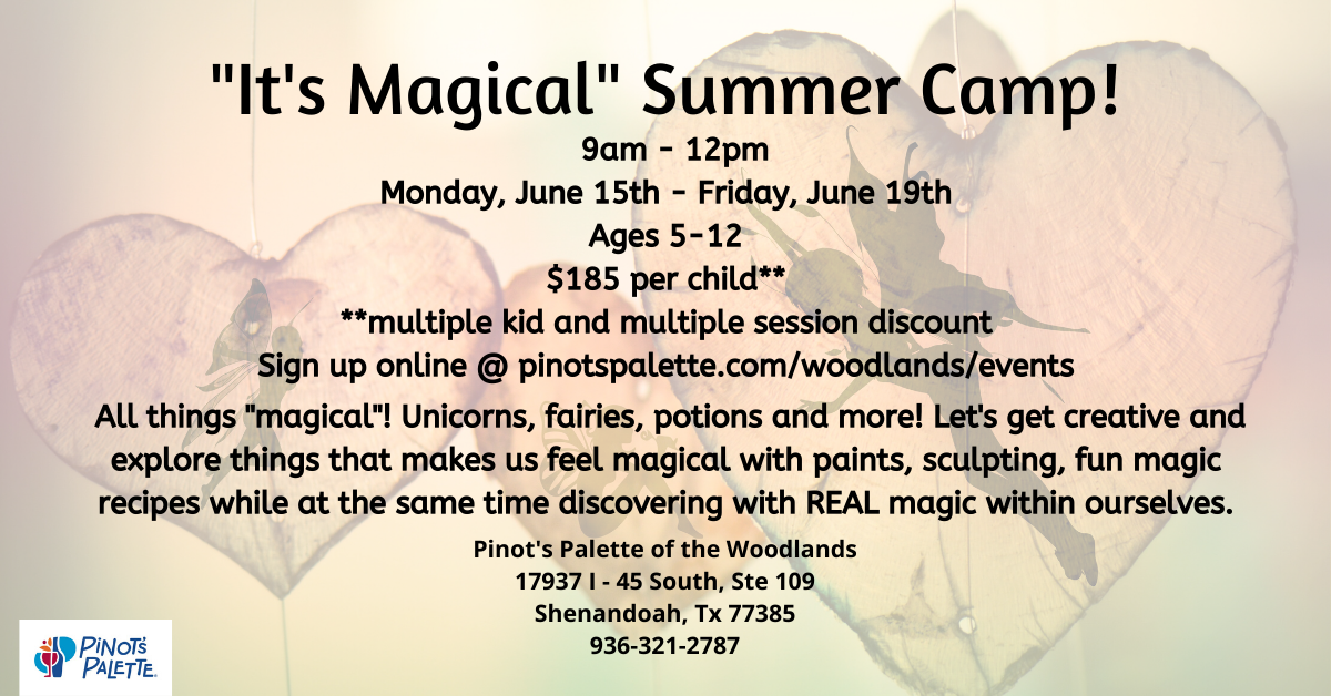 It's Magical Full Week Camp - SIGN UP HERE!!
