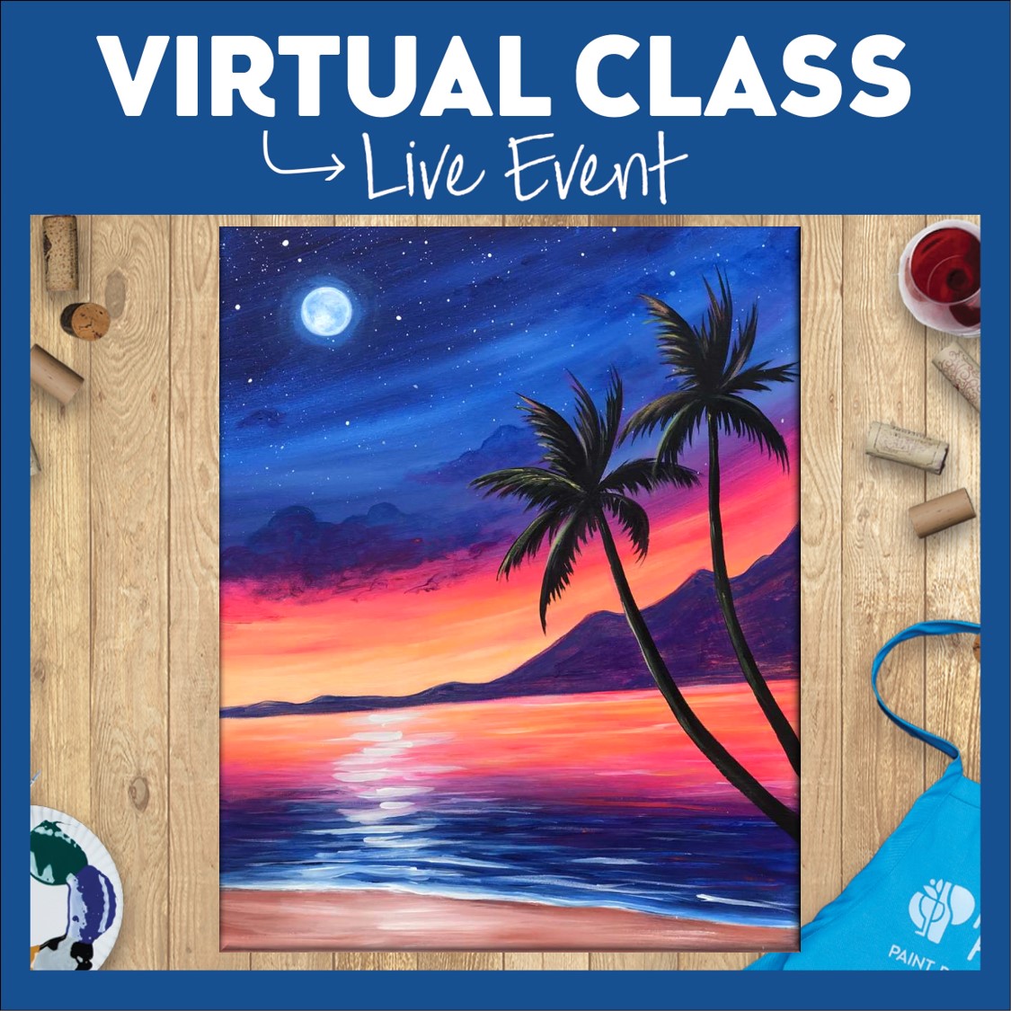 Live Virtual Class + Art Kit