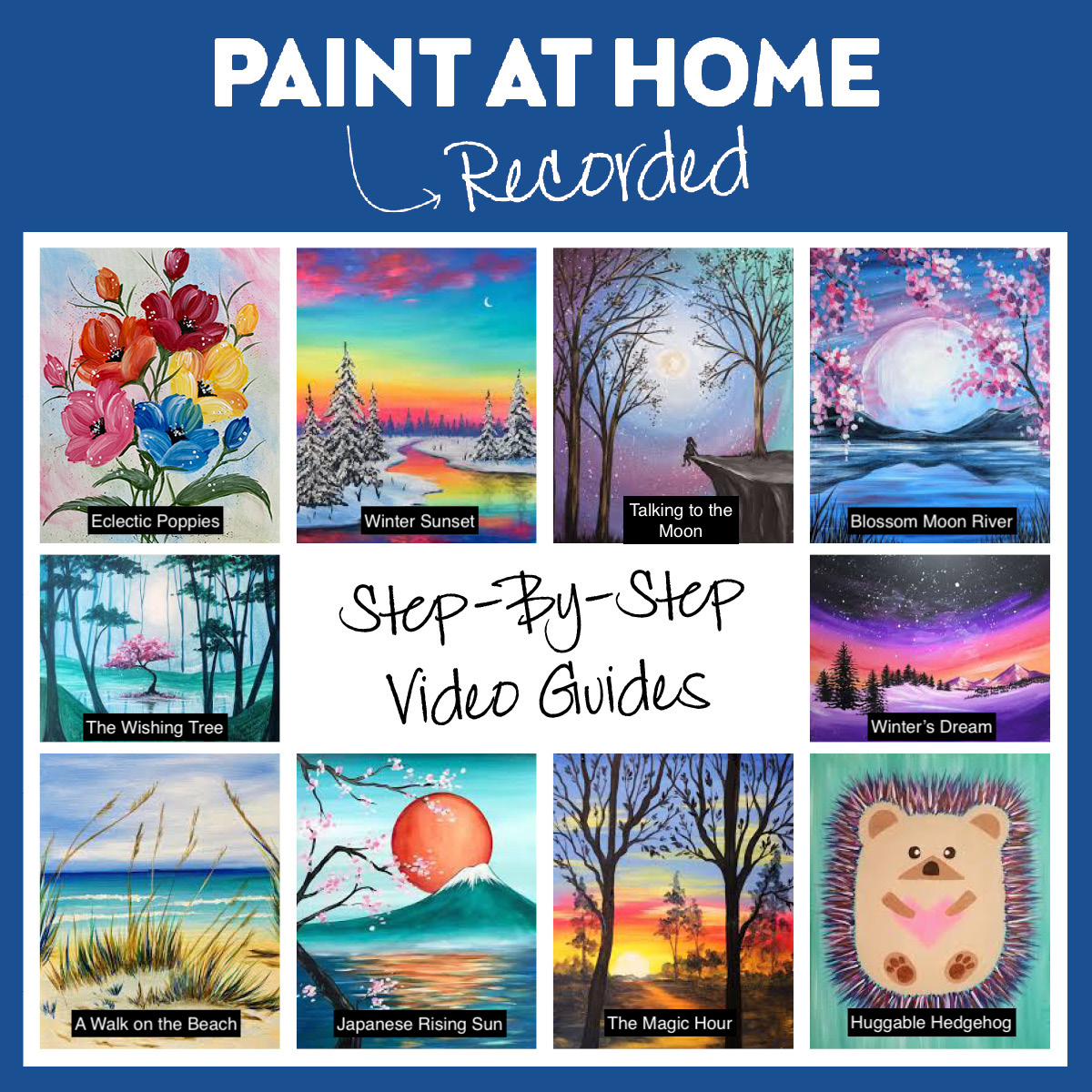 Paint At Home With Video Tutorial!