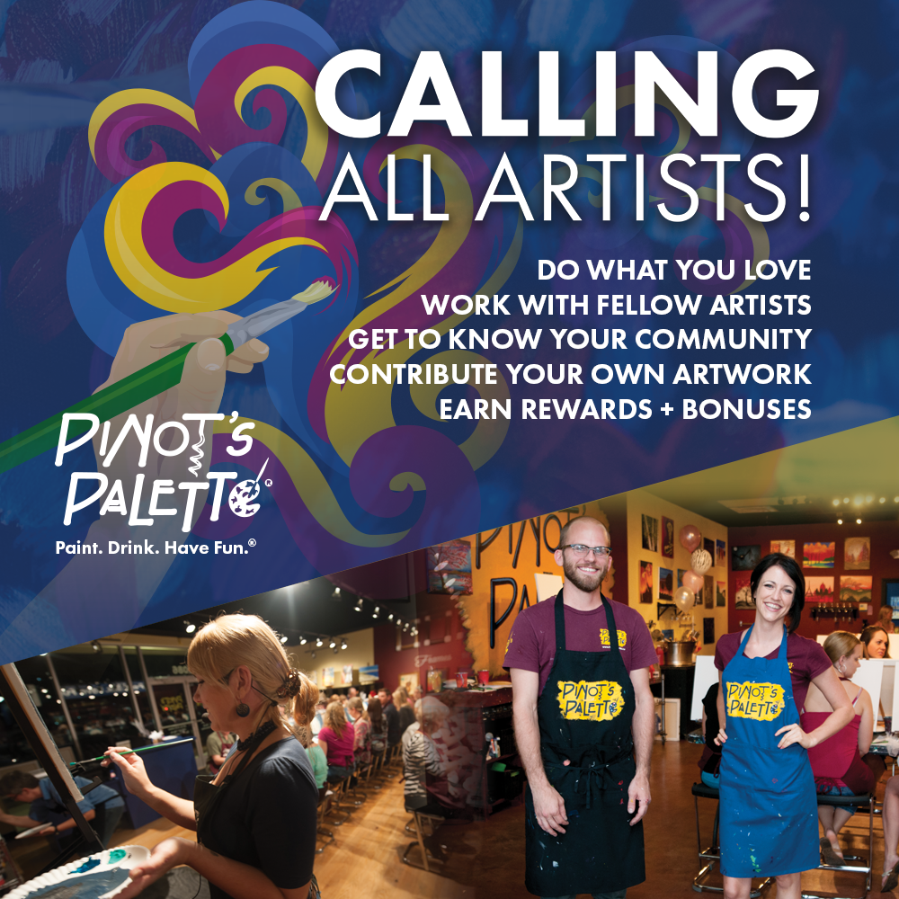 Presenting: Our 'Summer Art Series' - Fun For All Ages! - Pinot's Palette