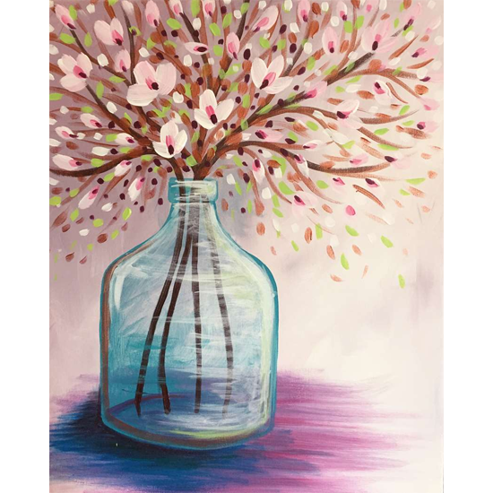 BLUSHING BOUQUET - MOTHER'S DAY - CHOOSE YOUR SURFACE AND SIZE