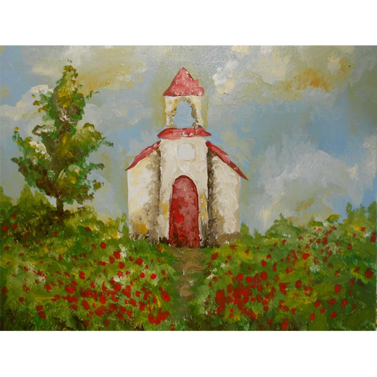 COUNTRY CHAPEL - CHOOSE YOUR SURFACE AND SIZE