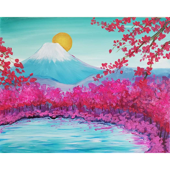 Mount Fuji Blossoms
